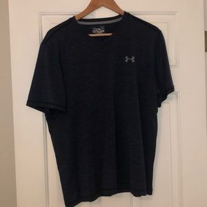 Under Armour Navy Short Sleeve Shirt